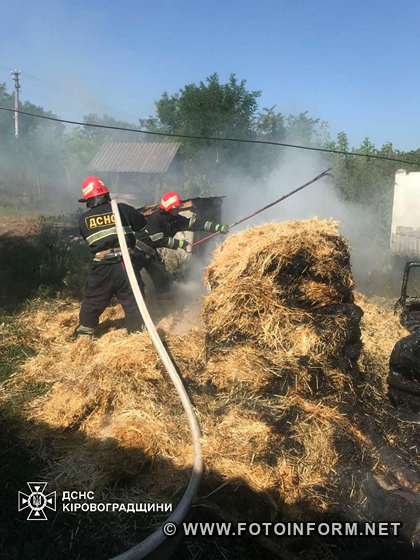 На Кіровоградщині у житловому секторі виникло чотири пожежі (ФОТО)